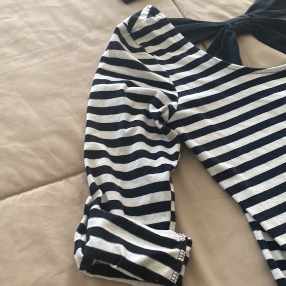 Original stripe top bow back - Picture 5 of 9